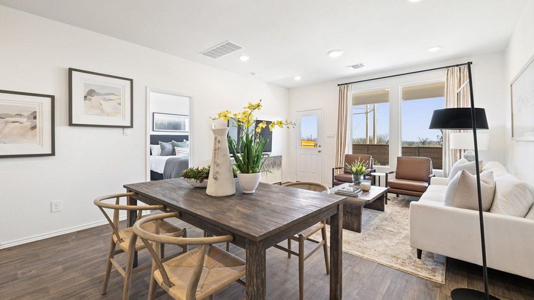 Furnished interior view inside a new home in Wayside, Uhland (Image 23). Furnished interior view inside a new home in Wayside, Uhland (Image 23).