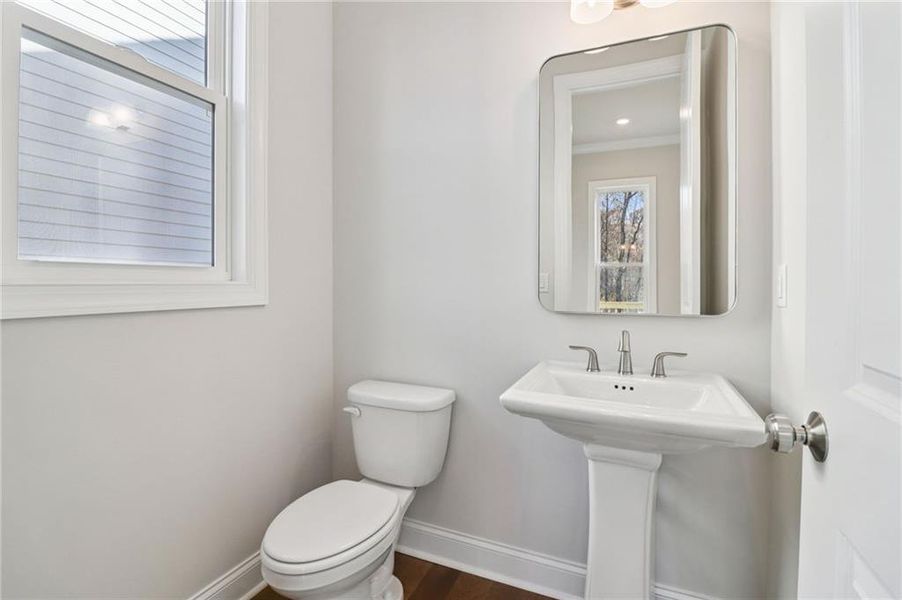 Furnished interior view inside a new home in Brackley Single Family, Cumming (Image 20). Furnished interior view inside a new home in Brackley Single Family, Cumming (Image 20).