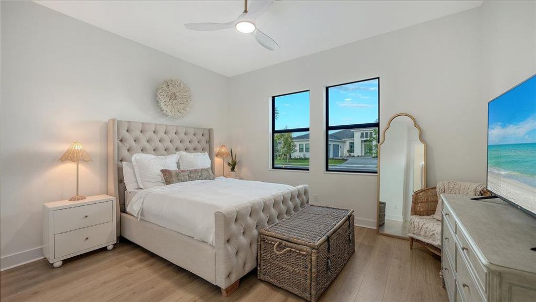 Furnished interior view inside a new home in , Sarasota (Image 50).