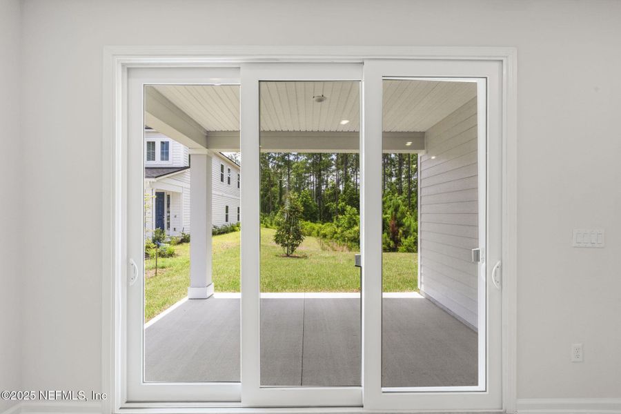 Furnished interior view inside a new home in Beacon Lake, St. Augustine (Image 13).