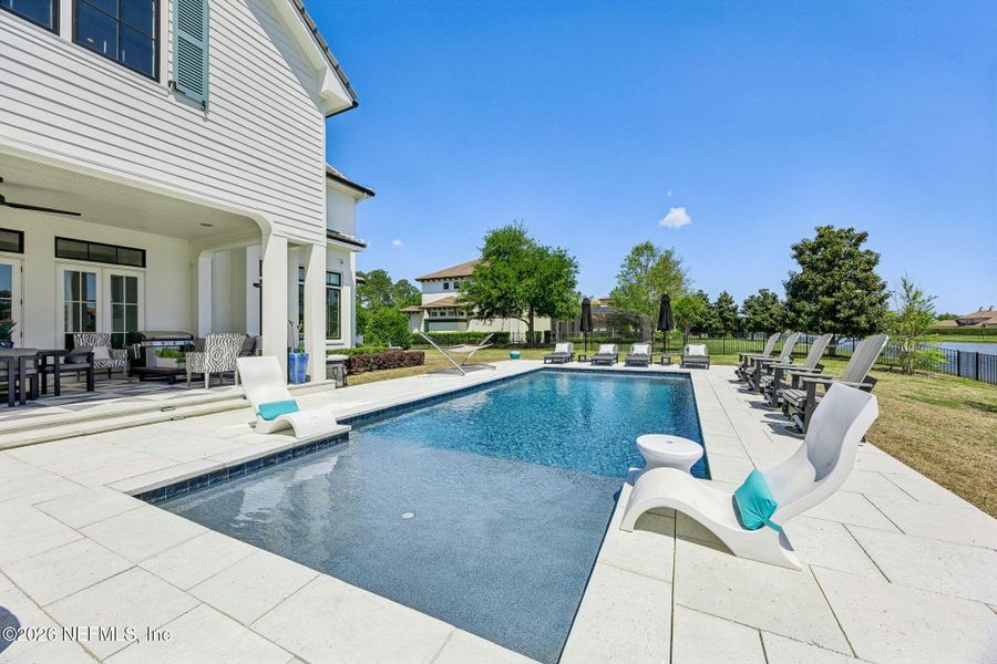 Exterior details and patio area of a home in , Jacksonville (Image 30).