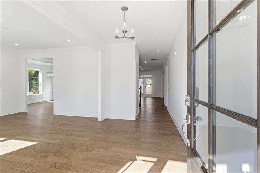 Spacious, unfurnished interior of a new home in The Estates at Hurricane Pointe, Douglasville (Image 21).