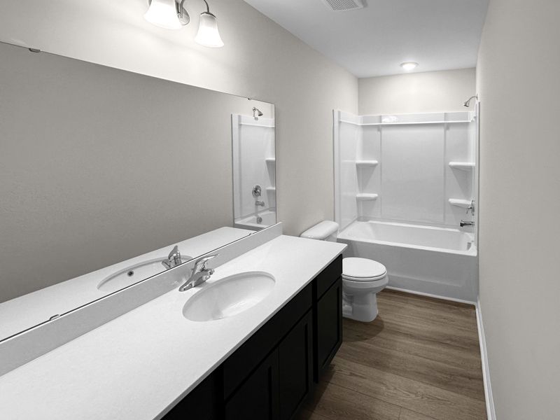 Furnished interior view inside a new home in Grand Reserve, Hinesville (Image 11).