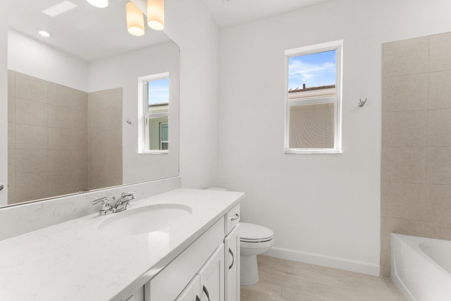 Furnished interior view inside a new home in Tradition - Telaro, Port St. Lucie (Image 7).