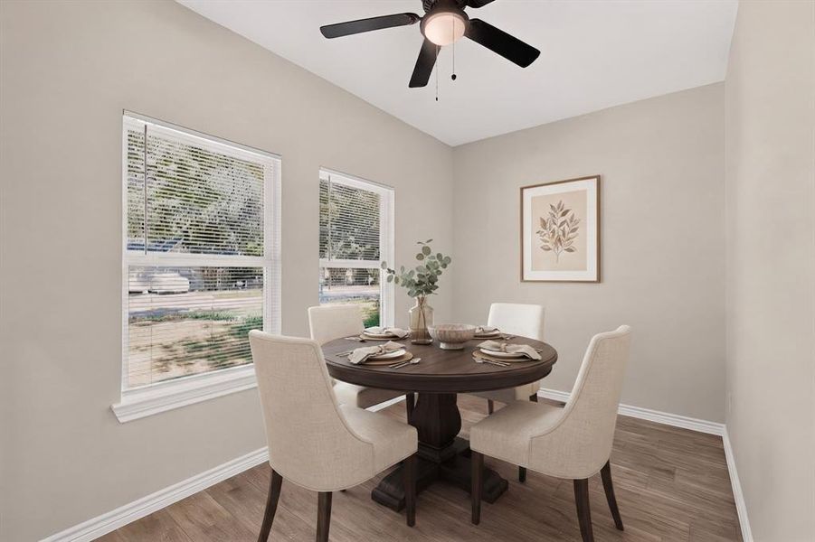 Furnished interior view inside a new home in , Gainesville (Image 11).
