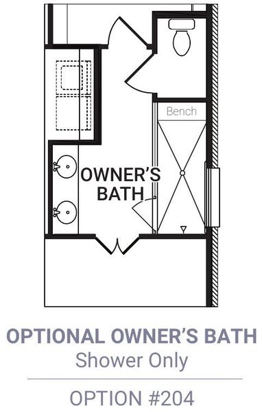 Master Bath – Large Shower / No Tub Master Bath – Large Shower / No Tub