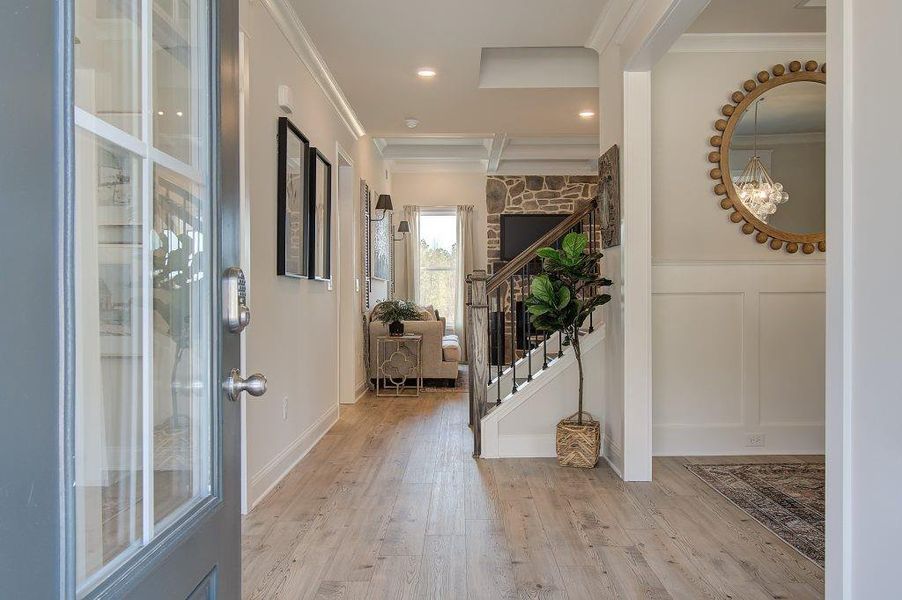 Furnished interior view inside a new home in Pinecrest Ridge, Dacula (Image 14).