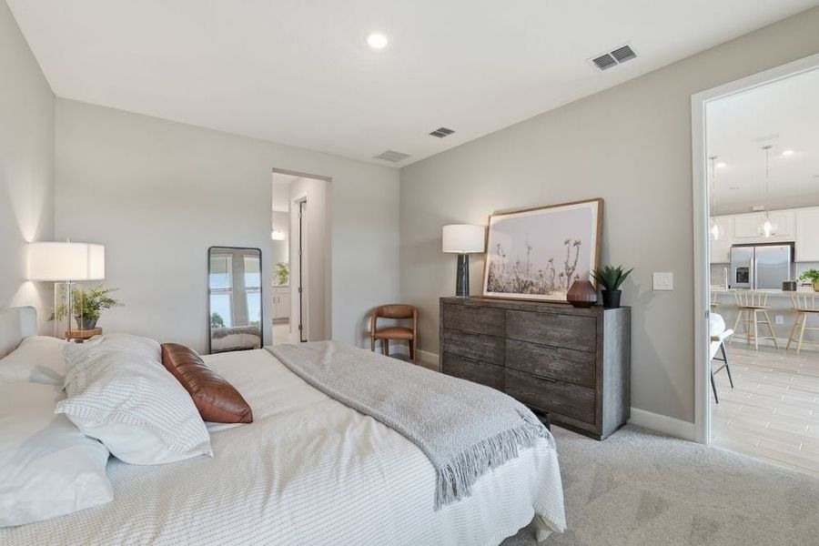 Representative furnished interior of a home built from the Aruba by Taylor Morrison in Aden North at Westview, Kissimmee (Image 13).