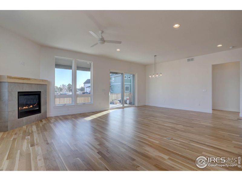 Not this exact home but same plan and level of finishes with a few buyer selected upgrades, Please ask LA for details.