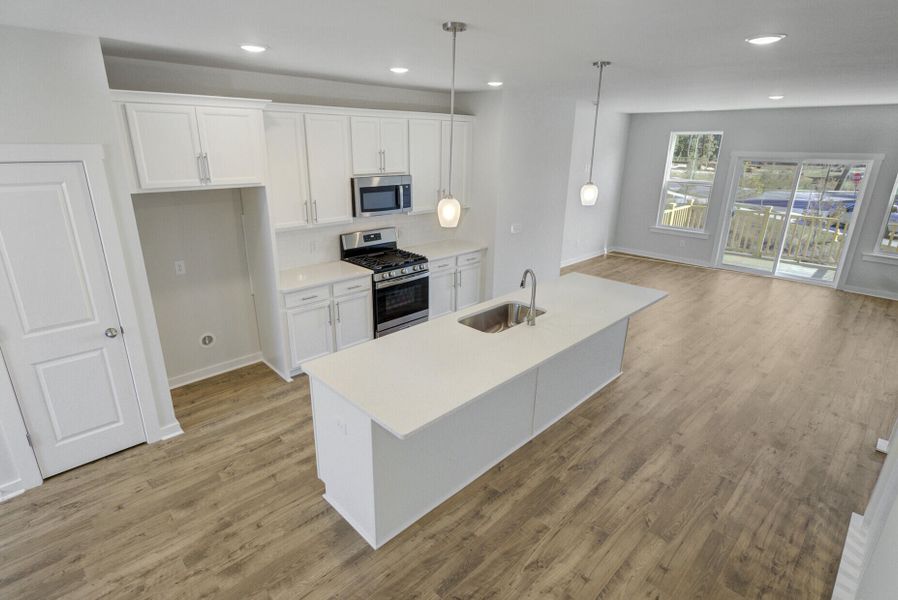 Furnished interior view inside a new home in , Johns Island (Image 7).