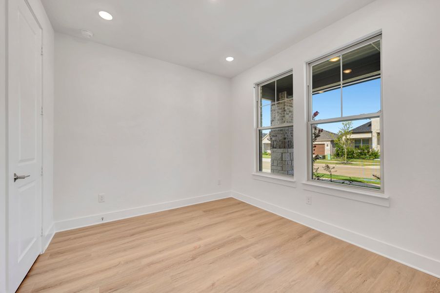 Spacious, unfurnished interior of a new home in Union Park, Little Elm (Image 14). Spacious, unfurnished interior of a new home in Union Park, Little Elm (Image 14).