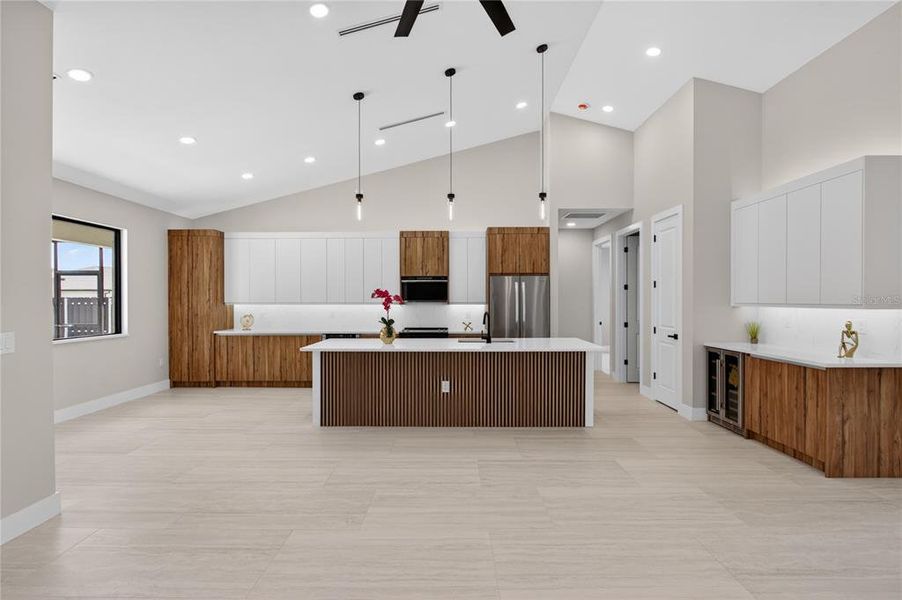 Furnished interior view inside a new home in , Cape Coral (Image 9).