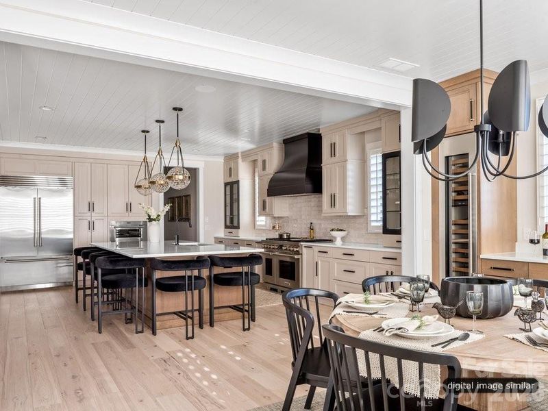 Furnished interior view inside a new home in , Charlotte (Image 6).