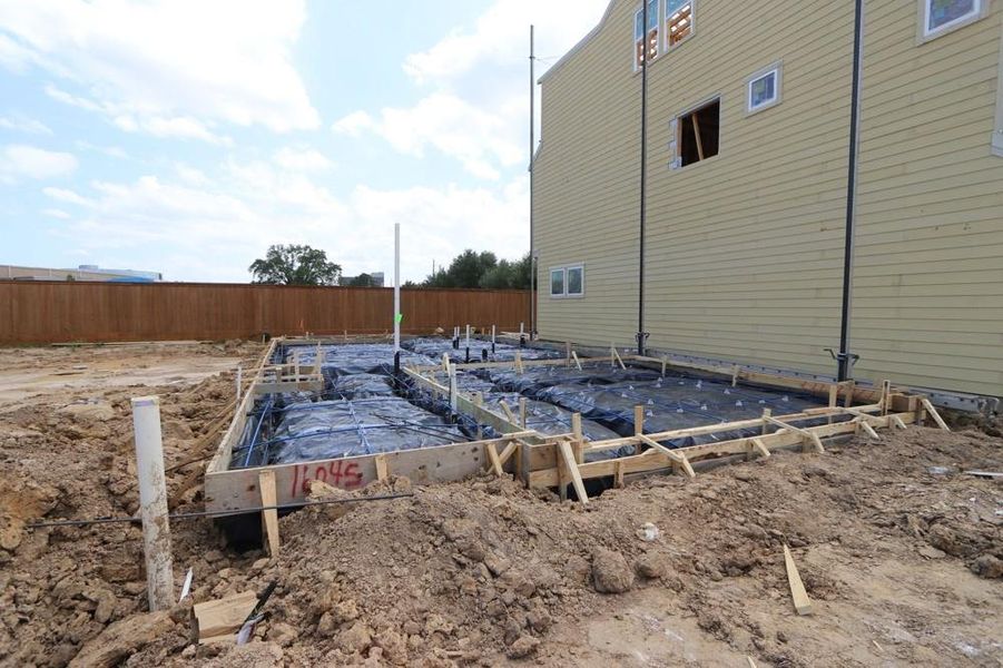Every foundation at DWH is engineered and it’s inspected three times! We do not do “batch” testing.  Rest easy knowing your foundation comes with a 10 year warranty.