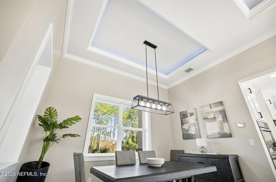 Furnished interior view inside a new home in , Palm Coast (Image 15). Furnished interior view inside a new home in , Palm Coast (Image 15).