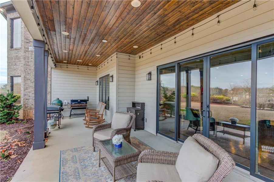 Exterior details and patio area of a home in , Dacula (Image 4). Exterior details and patio area of a home in , Dacula (Image 4).