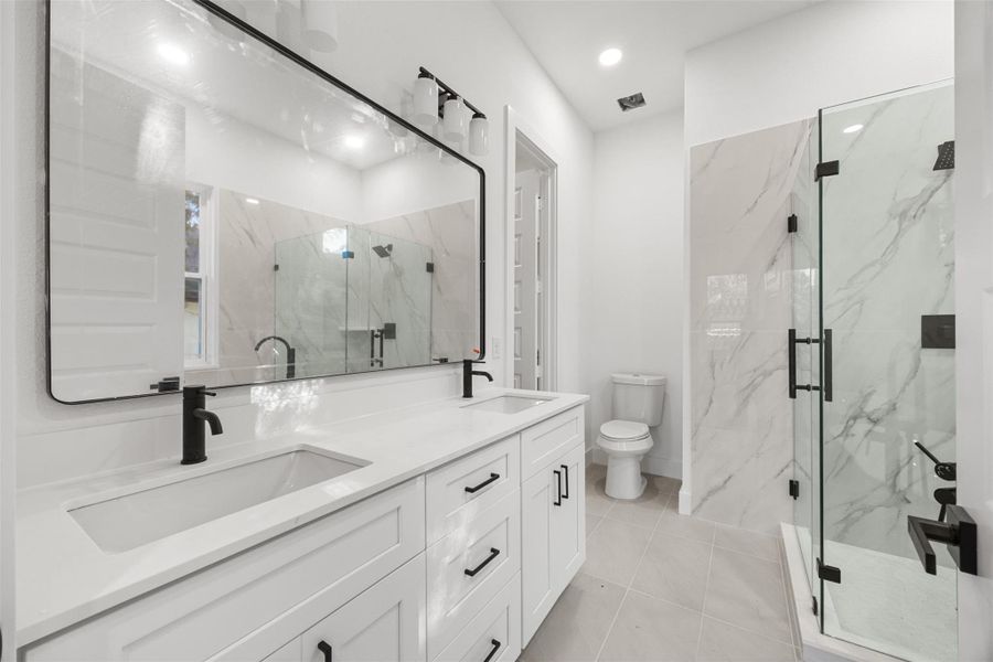 Primary bathroom Primary bathroom