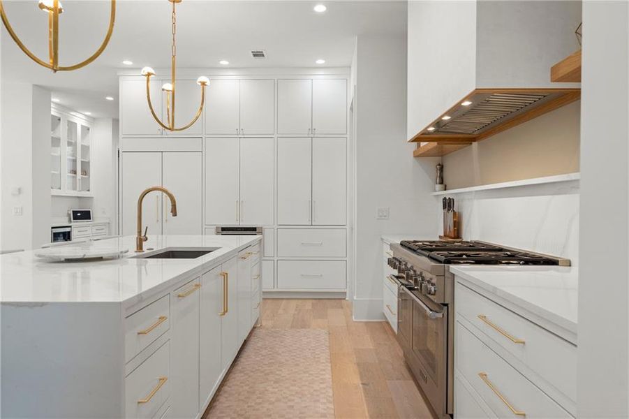 Furnished interior view inside a new home in , Brookhaven (Image 26).