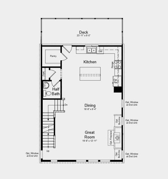 2D floor plan layout of this home in Dreycott, Lawrenceville, GA (Image 3).
