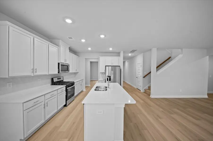 Furnished interior view inside a new home in Collier Ridge, Moore (Image 4).