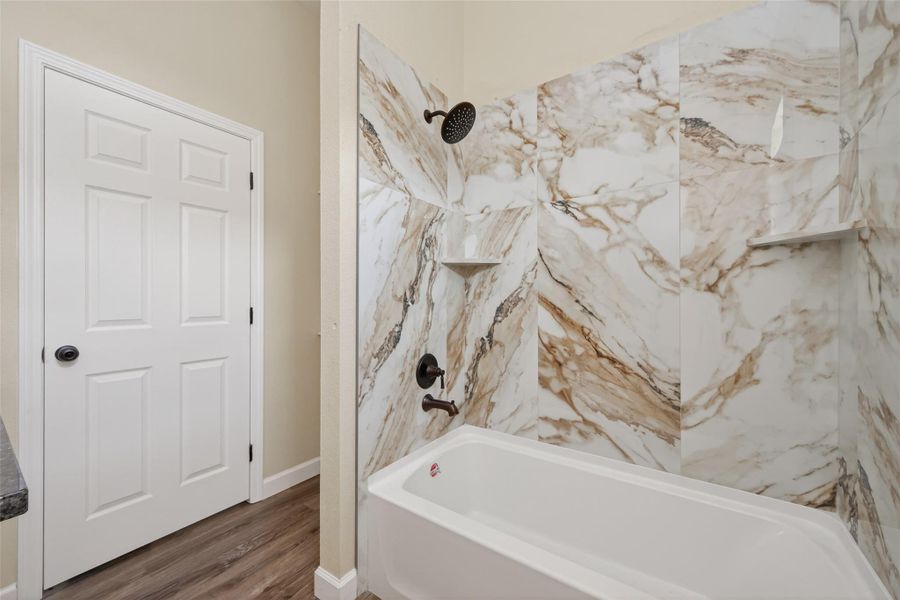 Furnished interior view inside a new home in , Huffman (Image 19).