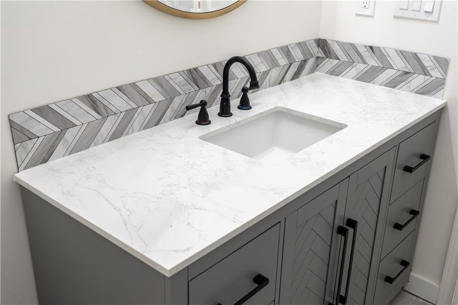 Furnished interior view inside a new home in , Lithonia (Image 10).