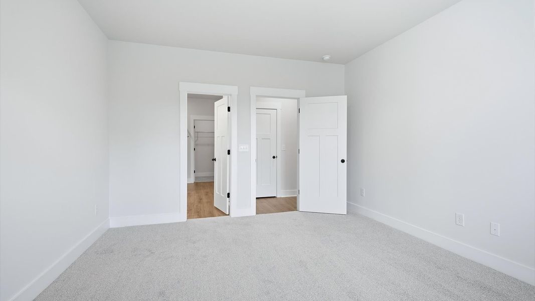 Furnished interior view inside a new home in Village at Midway, Anderson (Image 30). Furnished interior view inside a new home in Village at Midway, Anderson (Image 30).