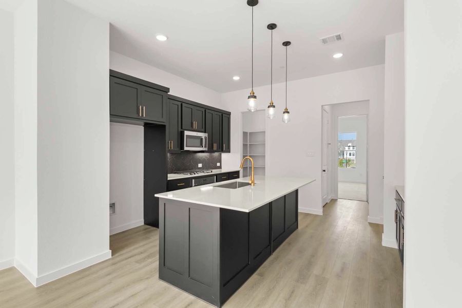 Kitchen featuring the Noir Collection