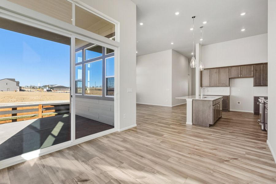 Spacious, unfurnished interior of a new home in Talon Pointe, Thornton (Image 9).
