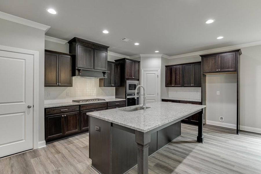 Furnished interior view inside a new home in , Suwanee (Image 16).