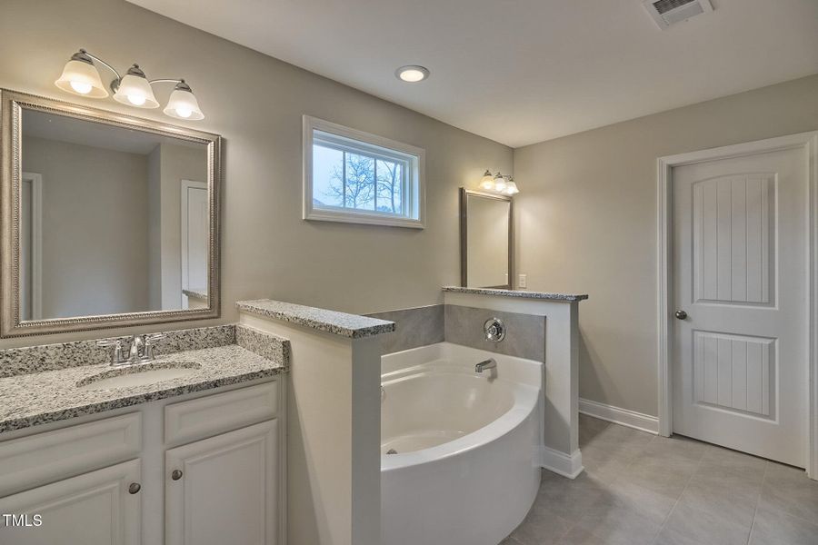 Owners Suite Bathroom | Stock Photo