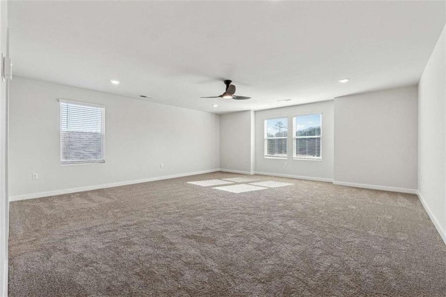 Spacious, unfurnished interior of a new home in Southern Hills, McDonough (Image 19). Spacious, unfurnished interior of a new home in Southern Hills, McDonough (Image 19).