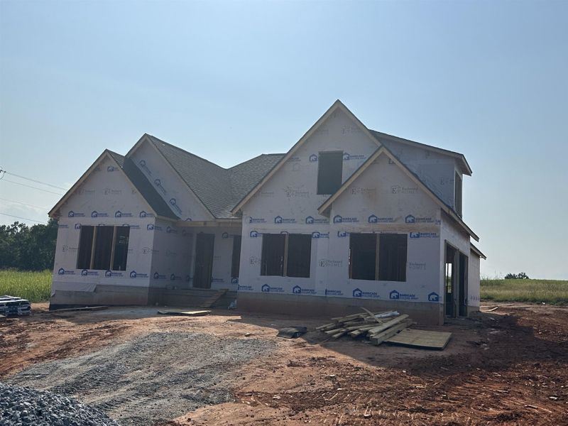 Front exterior of a new home in Sky View, Columbus, NC, highlighting curb appeal (Image 1). Front exterior of a new home in Sky View, Columbus, NC, highlighting curb appeal (Image 1).