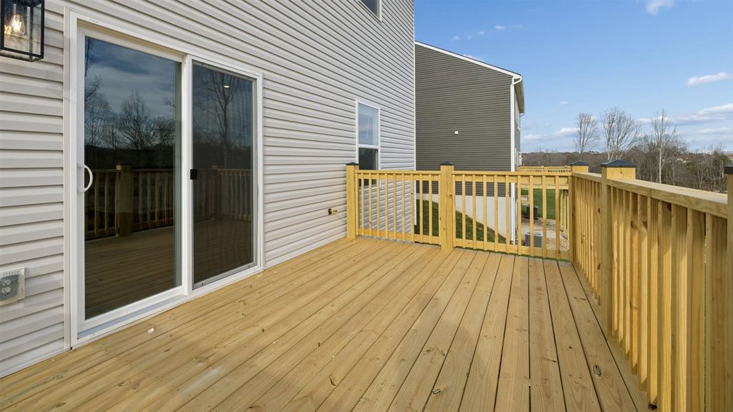 Exterior details and patio area of a home in Whispering Springs, Maryville (Image 20). Exterior details and patio area of a home in Whispering Springs, Maryville (Image 20).