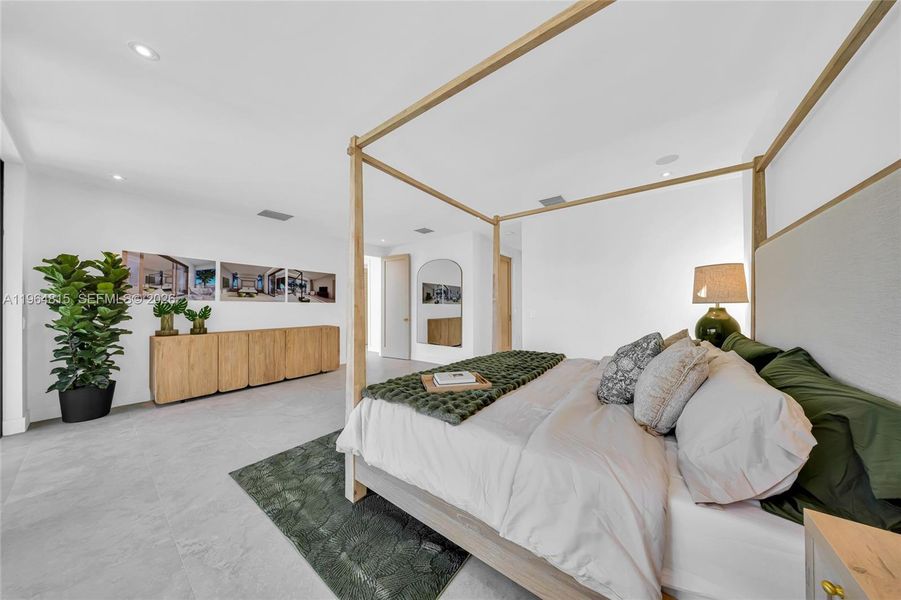 Furnished interior view inside a new home in , Miami (Image 36). Furnished interior view inside a new home in , Miami (Image 36).