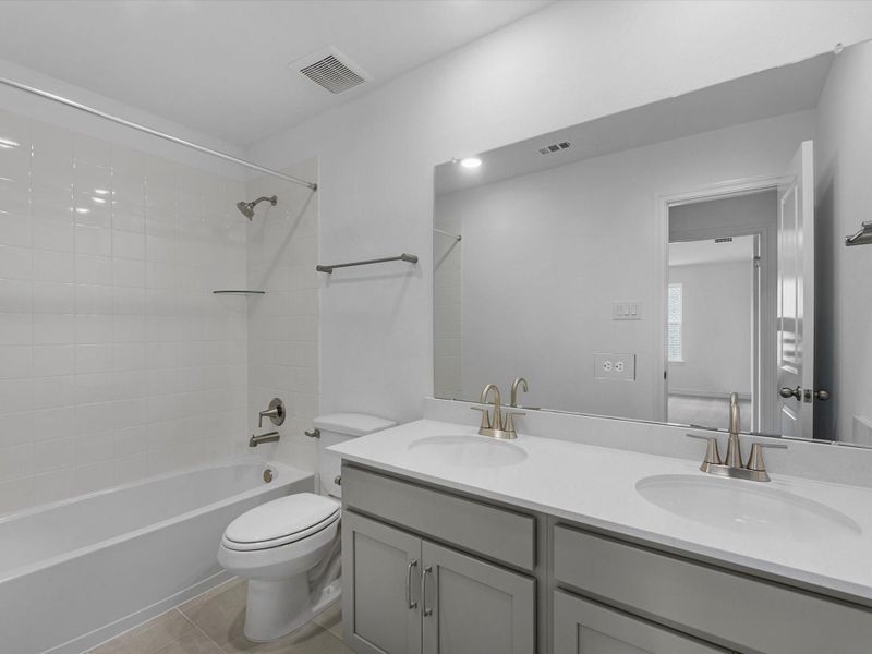 Furnished interior view inside a new home in Dellrose, Hockley (Image 10).
