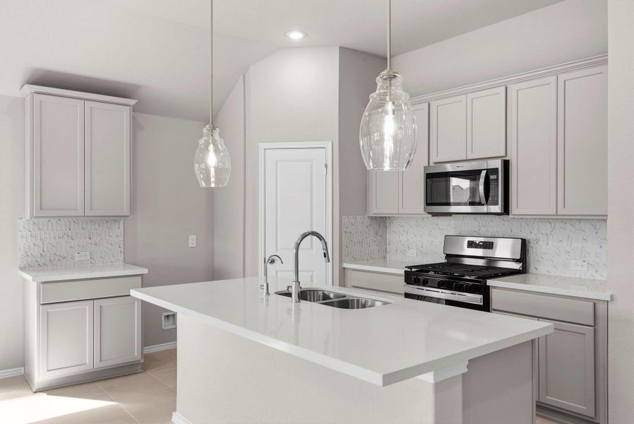 Furnished interior view inside a new home in Escondido, Magnolia (Image 7).