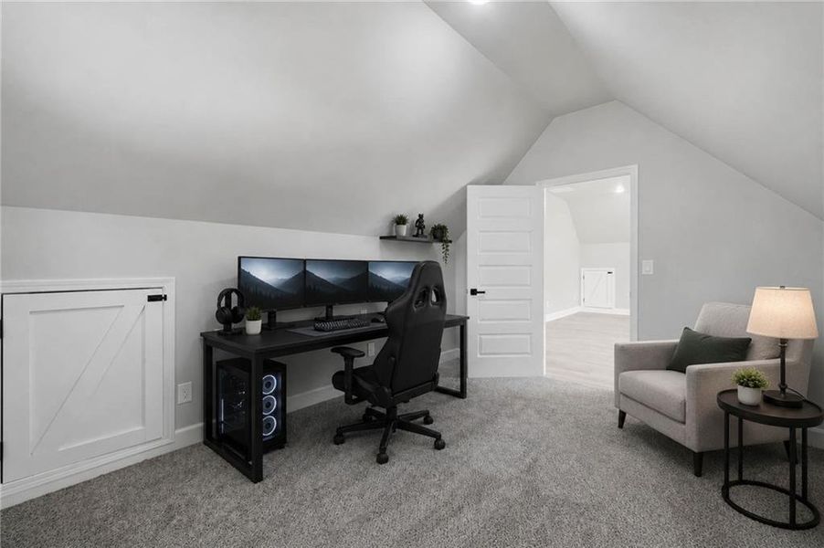Furnished interior view inside a new home in , Cumming (Image 11).