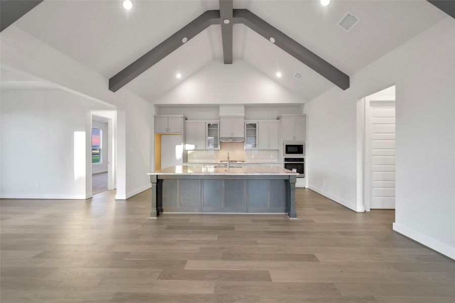 Furnished interior view inside a new home in Magnolia Bend, Rosharon (Image 11).