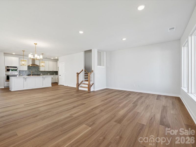 Spacious, unfurnished interior of a new home in North Creek Village - Townhomes, Huntersville (Image 16). Spacious, unfurnished interior of a new home in North Creek Village - Townhomes, Huntersville (Image 16).