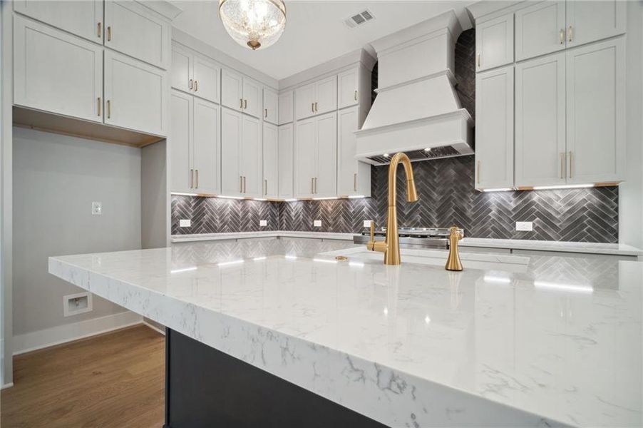 Furnished interior view inside a new home in South on Main, Woodstock (Image 37).