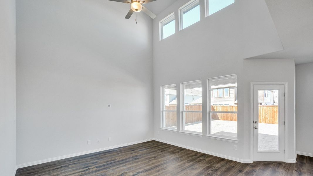 Furnished interior view inside a new home in Brookewater, Rosenberg (Image 7). Furnished interior view inside a new home in Brookewater, Rosenberg (Image 7).