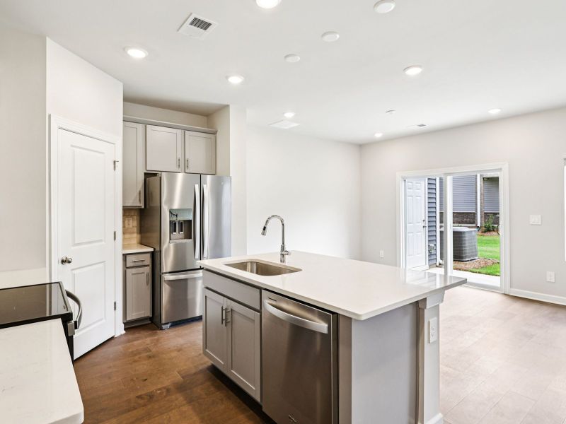 Furnished interior view inside a new home in Galloway Ridge, Charlotte (Image 7).