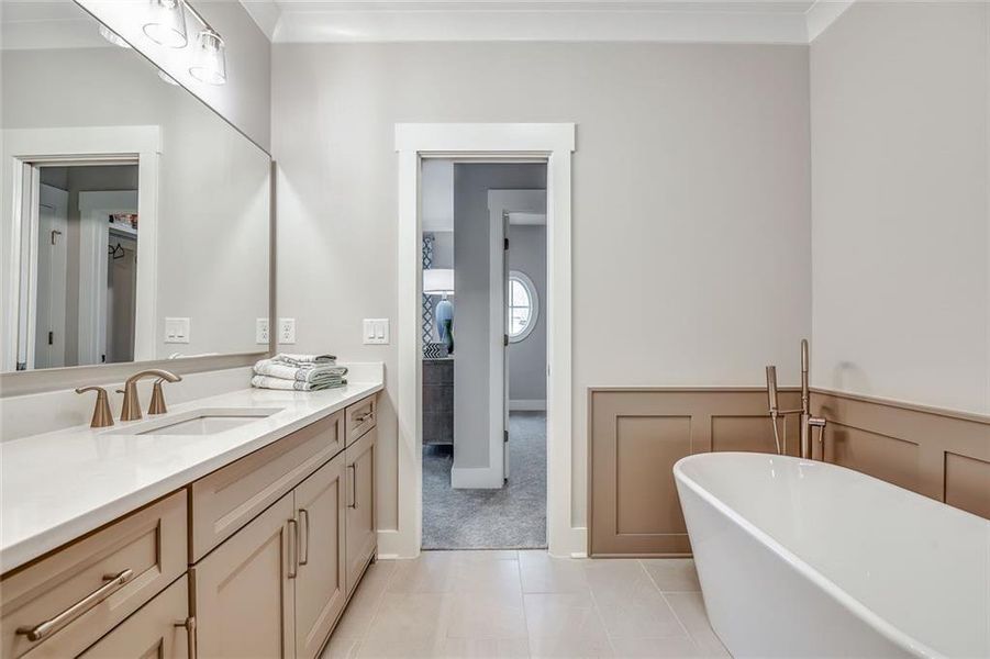 Furnished interior view inside a new home in , Senoia (Image 6).