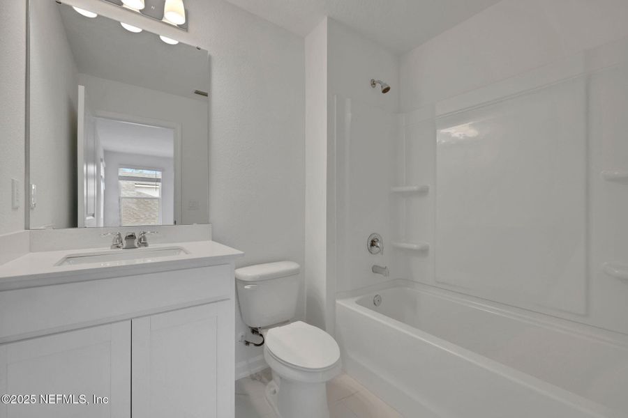 Furnished interior view inside a new home in Cordova Palms, St. Augustine (Image 10).