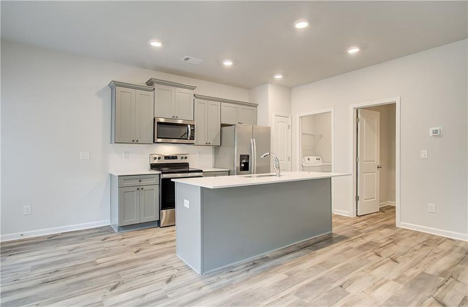 Furnished interior view inside a new home in Diamante, Stockbridge (Image 3).
