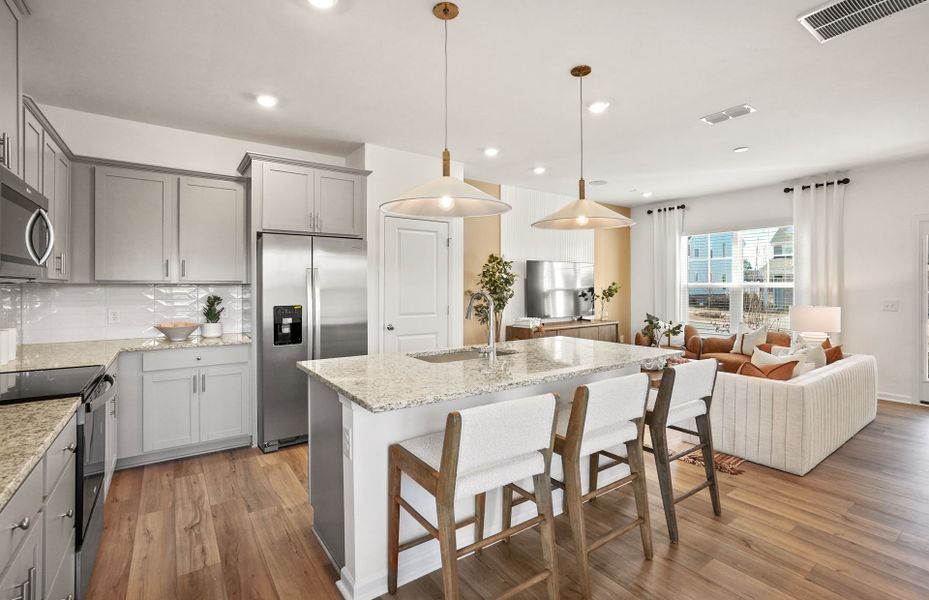 Furnished interior view inside a new home in Riverstone, Monroe (Image 16).