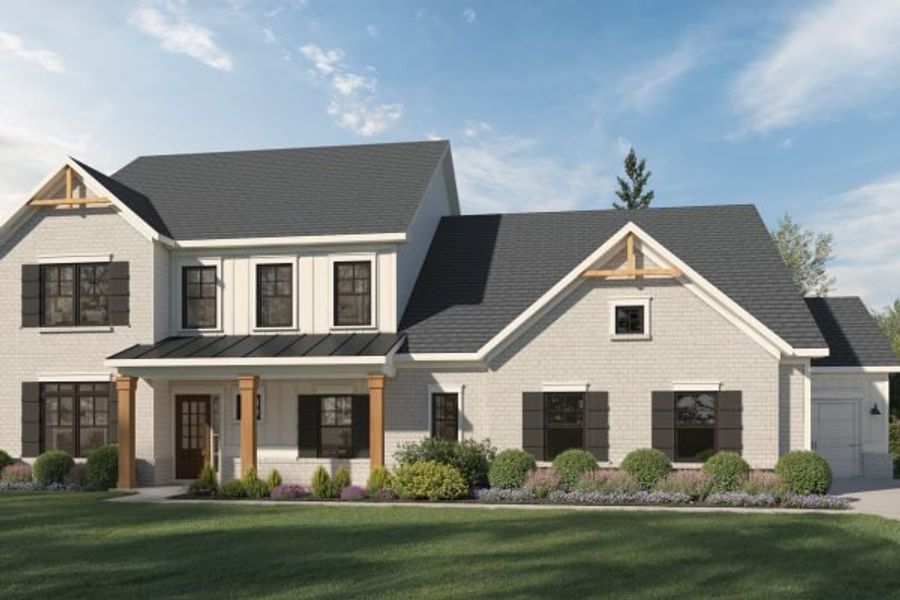 Representative exterior photo of a completed home built from the Abraham by Kerley Family Homes in Walters Creek, Douglasville, GA (Image 6). Representative exterior photo of a completed home built from the Abraham by Kerley Family Homes in Walters Creek, Douglasville, GA (Image 6).