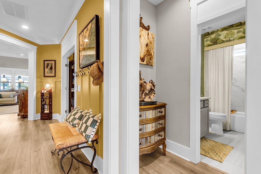 Furnished interior view inside a new home in , Summerville (Image 15).