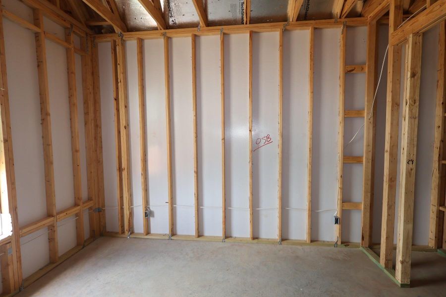 In-progress construction of a new home in Dunham Pointe, Cypress, TX (Image 24).